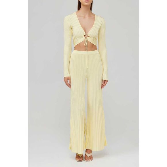 New Free People Significant Others SASHA KNIT PANT Top Set sz 6